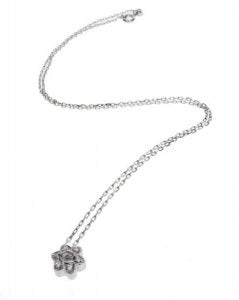 Diamond Star of David - necklace