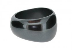 Large irregular Gold bangle