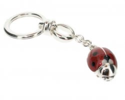 Ladybird keyring - Double