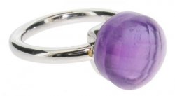 Candy ring - amethyst
