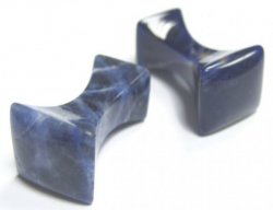 Pedone' Square Cufflinks - Sodalite
