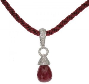 Interchangeable diamond pendant