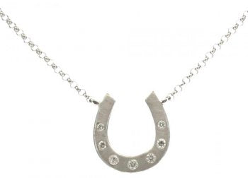 7 Diamond Horseshoe necklace