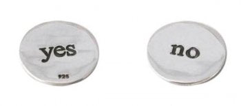 Yes and No - Silver coins