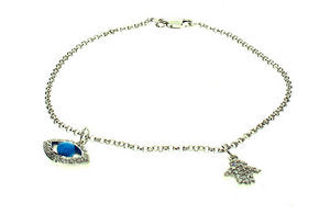 Diamond Evil Eye and Hamsa