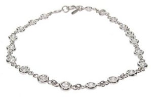 Diamond chain bracelet