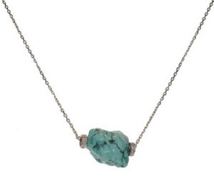 Rock' necklace - Turquoise small