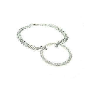 Bracelet with Diamond Circle