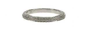 Eternity ring - Pave set 3 sides