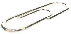 Money clip - Sterling Silver - Paperclip