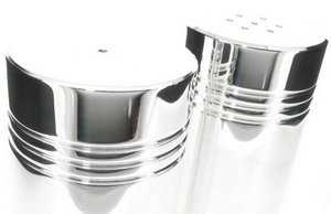 Salt and Pepper pots - Silver Plate