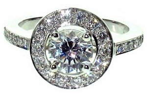 Antique set brilliant Diamond ring