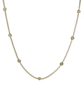 Diamond 'Hamsa' necklace