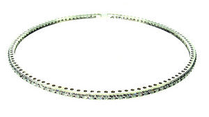 Diamond Eternity bangles - 3 colour Gold