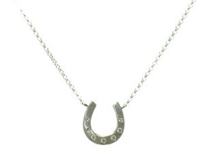 7 Diamond Horseshoe necklace- Small