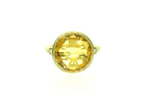 Citrine ring