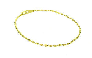 18ct Gold Diamond cut bracelet