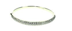 Diamond pave set bangle