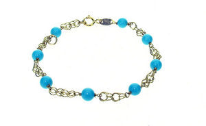 Turquoise baby bracelet