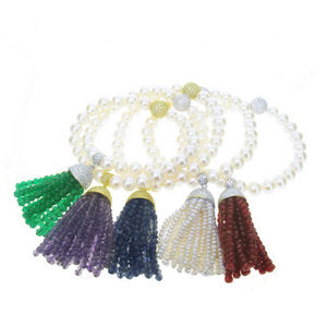 Pearl Tassel Bracelets