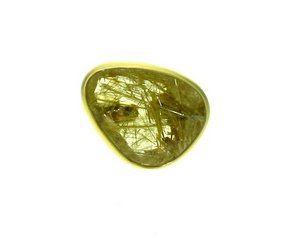 Rutilated Gold Quartz ring