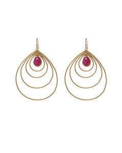 Arabian' Tear Drop Earrings