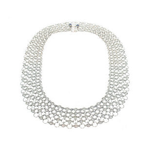 Chainmail Diamond necklace