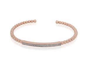 Stacking Bangles - Bead - Diamond ID
