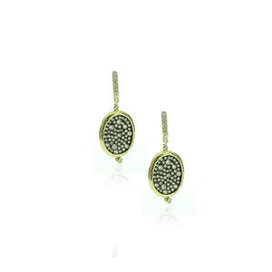 Alexandra Oval Earrings