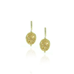Alexandra Oval Earrings