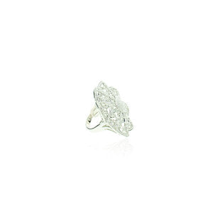Diamond Lacey Flower Ring