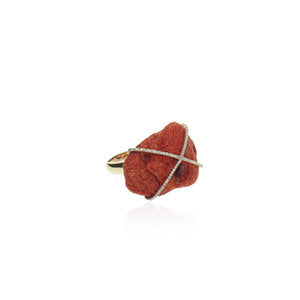 Sponge Coral Ring