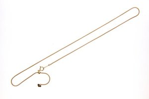 Adjustable Fine Rope 18ct Gold chains