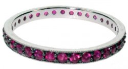 Eternity rings - channel set