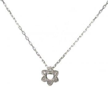 Diamond Star of David - necklace