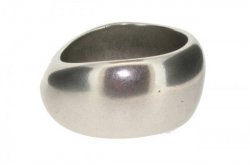 Large irregular Gold bangle