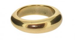 Medium irregular Silver bangle