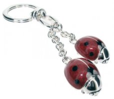 Ladybird keyring - Double