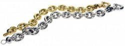 White Gold chunky bracelet