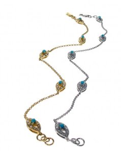 Evil eye bracelet - Five