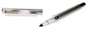 Sterling Silver handbag / diary pen with cap