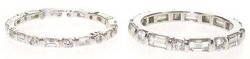 Eternity ring - Baguette and Brilliant