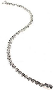 Diamond line bracelets - collett set small