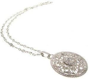 Lacey Diamond Pendant - Deluxe