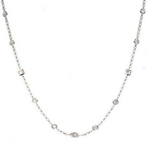 Large Amethyst pendant set with Diamonds and Pink Sapphires