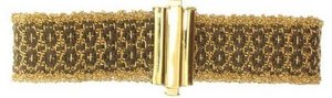 Woven silk - 'lozenge' - slim cuff