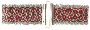 Woven silk - 'lozenge' - slim cuff