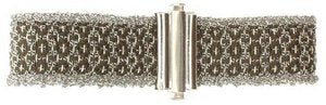 Woven silk - 'lozenge' - slim cuff