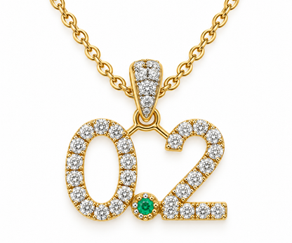 0.2 Diamond Pendant