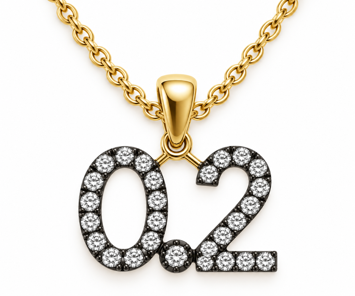 0.2 Diamond Pendant